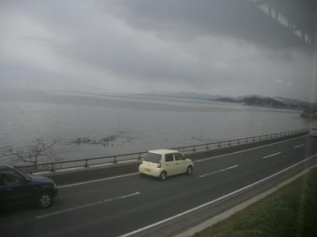 宍道湖の風景