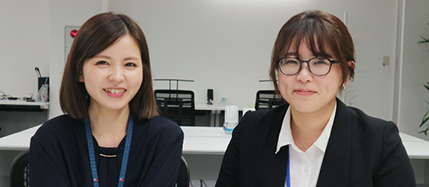千代延奈苗さん 青木彩佳さん
