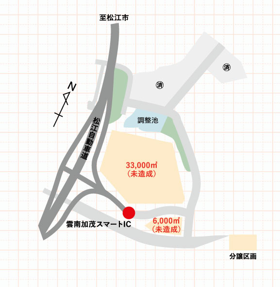 神原企業団地割図