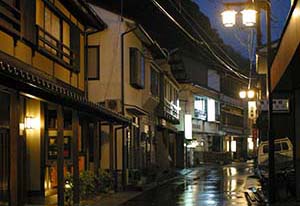 レトロな街並み(温泉津温泉)