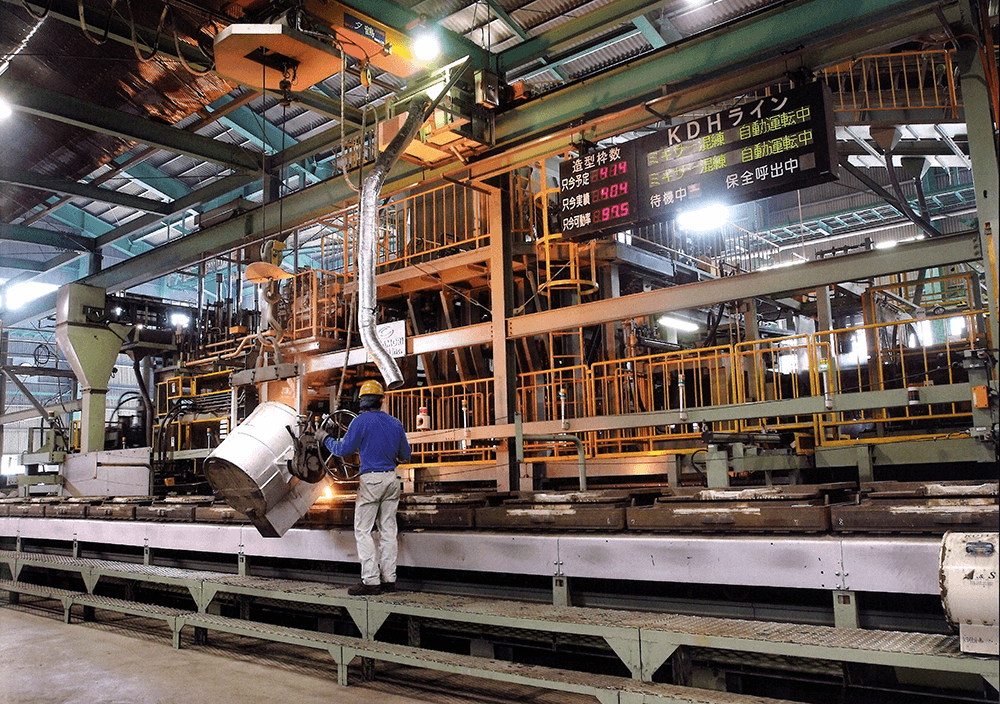 出雲工場内部の様子