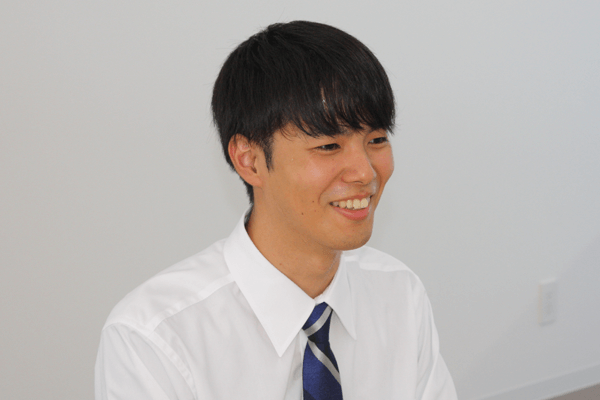 自分のやりたいことができる会社だと確信した、と語る堀さん