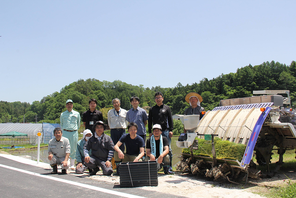 仁多米生産者の皆さんと