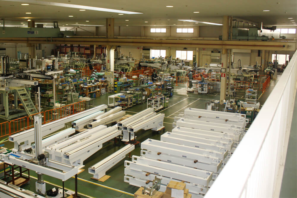 出雲工場内部の様子