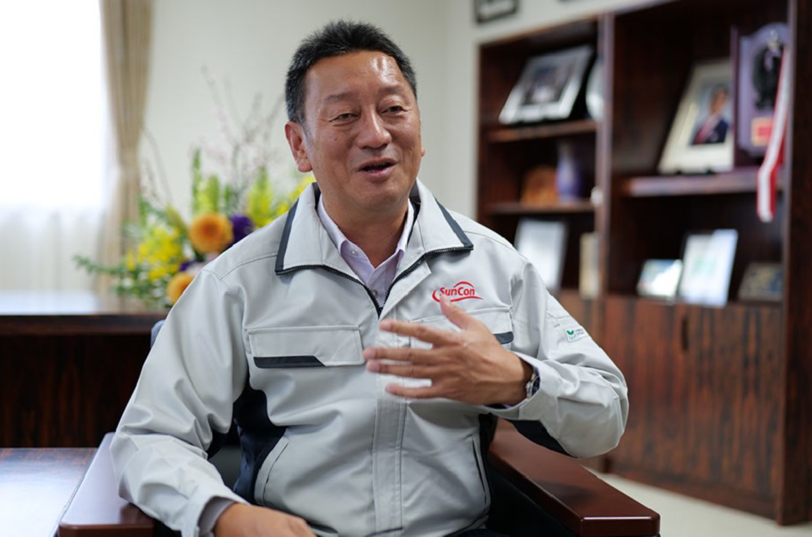 代表取締役社長 磯垣匡樹 氏