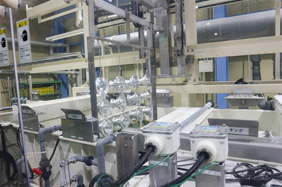 全国的にも少ない、加工から表面処理、検査までを一貫して対応できる島根工場