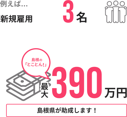 大田市なら最大390万円島根県が助成します！