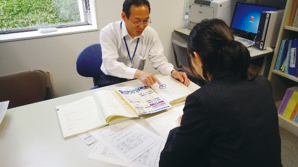 知的財産総合支援センターの様子