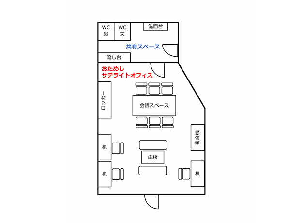 やすぎおためしサテライトオフィスの写真4