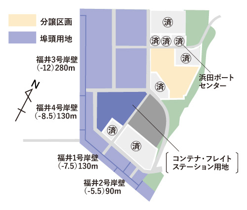 分譲区画のイメージマップ